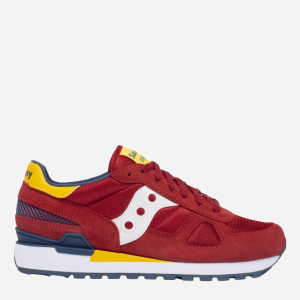 Кроссовки Saucony Shadow Original 2108-774S 44.5 (10.5) 28.5 см Красные с желтым и голубым (194917389119) надежный