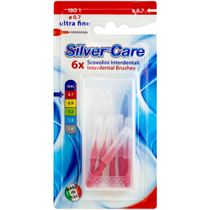 Міжзубні йоржи Silver Care 6 шт ультра-тонкі (8009315041212) краща модель в Хмельницькому