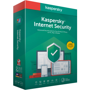 Kaspersky Internet Security 2020 для всіх пристроїв, початкове встановлення на 1 рік для 5 ПК (DVD-Box, коробкова версія) краща модель в Хмельницькому