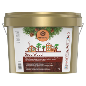 хороша модель Морилка для дерева Eskaro Good Wood 9 л прозорий; тонування