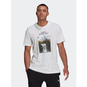 Футболка Adidas Mountain Tee M GN6851 S White (4062064974860)