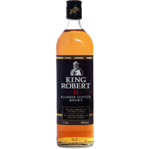 Віскі King Robert II Blended Scotch Whisky 1 л 40% (5010852004328) надійний