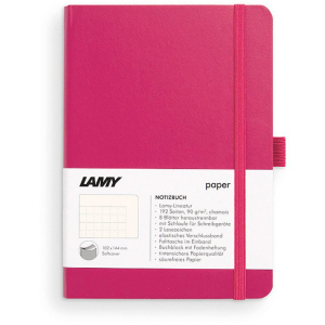 Записная книга Lamy A6 192 страницы в линейку Розовая Мягкая (4014519721192) лучшая модель в Хмельницком