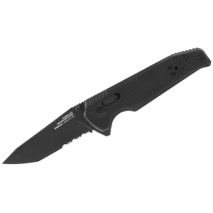 Нож SOG Vision XR Black/Partially Serrated 12-57-02-57 надежный