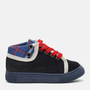 Кеды детские кожаные VUVU KIDS Navy NBK 227 29 (12) (11) Синие (8380000322729) лучшая модель в Хмельницком