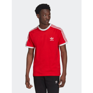 Футболка Adidas 3-Stripes Tee H37756 L Red (4064055008592) лучшая модель в Хмельницком