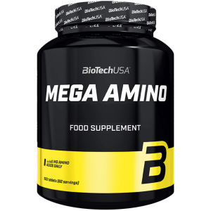 Амінокислота Biotech Mega Amino 500 таблеток (5999076238736) ТОП в Хмельницькому