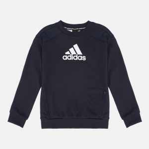 Світшот дитячий Adidas B Bos Crew GJ6624 140 см Legink/White (4062065446861) рейтинг