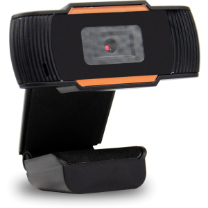 Веб-камера OKey WebCam HD 720P Black/Orange (WB100) лучшая модель в Хмельницком