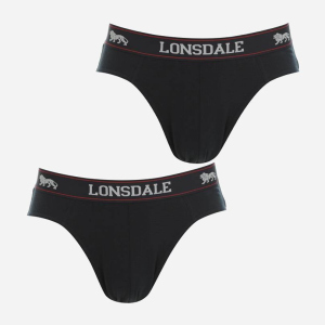 Трусы-слипы Lonsdale 421069-22 L 2 шт Navy надежный