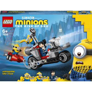 Конструктор LEGO Minions Неймовірна погоня на мотоциклі 136 деталей (75549) ТОП в Хмельницькому