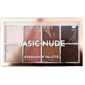 Тени для век Vollare Cosmetics Basic Nude с CBD маслом 11 г (5902026649230)