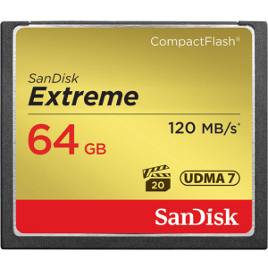 SanDisk Extreme CompactFlash 64GB (SDCFXSB-064G-G46)