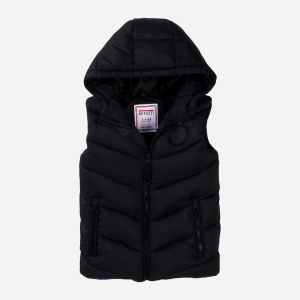 купити Жилет Minoti 7BGILET 6 34593TEN 134-140 см Чорний (5059030593636)