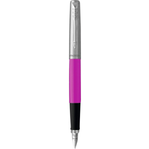 Ручка перьевая Parker Jotter 17 Plastic Pink CT FP F (15 511) в Хмельницком