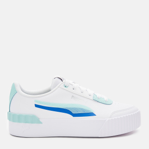 Кеды Puma Carina Lift Shadow 38191502 38.5 (5.5) 24.5 см Puma White-Eggshell Blue (4063699818697) ТОП в Хмельницком