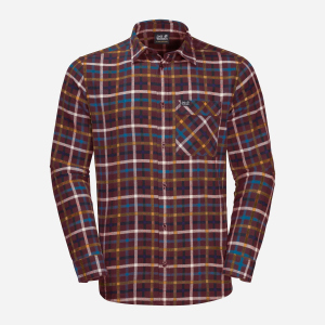 Рубашка Jack Wolfskin Fraser Island Shirt 1402522-8222 XL Бордовая (4060477933016) в Хмельницком