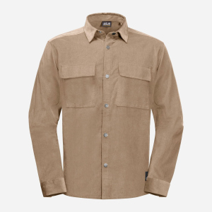 Рубашка Jack Wolfskin Nature Shirt M 1403571-5020 M Бежевая (4060477934020) лучшая модель в Хмельницком