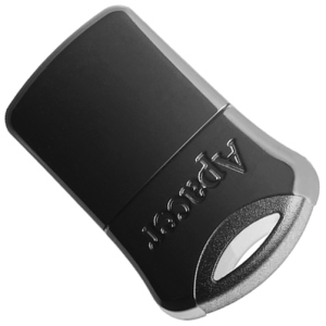 Apacer AH116 64GB USB 2.0 Black (AP64GAH116B-1) ТОП в Хмельницком