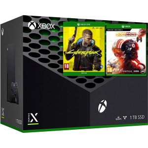 Microsoft Xbox Series X 1Tb + Cyberpunk 2077 (російська версія) + Star Wars: Squadrons (російська версія) ТОП в Хмельницькому