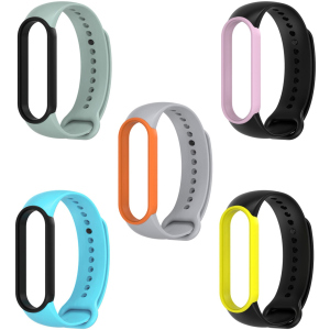 Набір ремінців MiJobs Dual Color Set 4 для Xiaomi Mi Band 6/5 5 шт (MJDualColorset4) рейтинг