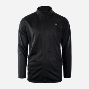 Спортивна кофта Martes Essentials Raylon-Black XXL Чорна (5902786258222) краща модель в Хмельницькому