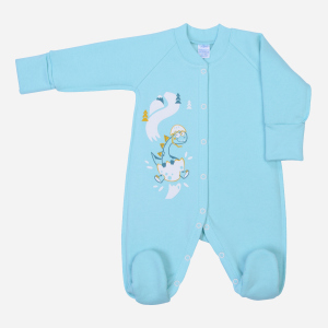 Человечек утепленный Baby Veres 101.101-13-4910 Blue Tint 62 см Мятный (2000994470184) рейтинг