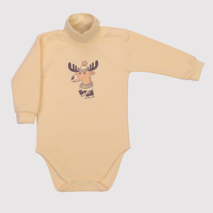 Боди-гольф утепленный Baby Veres 102-3.100-12-0715 Double Cream 86 см Желтый (2000994469973) лучшая модель в Хмельницком