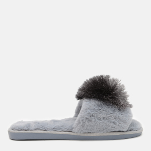 Комнатные тапочки Slippers Fireworkgrey 38/39 24 см Серые (6970113661167) рейтинг