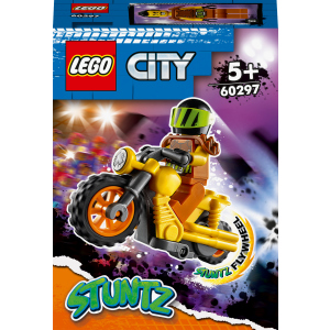 Конструктор LEGO City Stuntz Разрушительный трюковый мотоцикл 12 деталей (60297) ТОП в Хмельницком