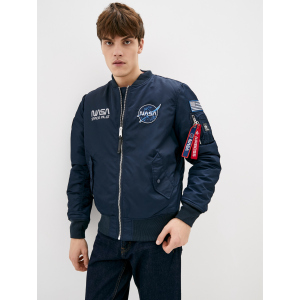 Куртка Airboss MA-1 NASA 4XL Replica Blue (707568225783_A)