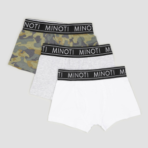 Трусики-шорти Minoti 7B BRIEF 4 35100JNR 116-122 см 3 шт Мілітарі (5059030615840) ТОП в Хмельницькому