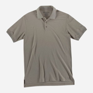 Поло тактическое 5.11 Tactical Tactical Utility Short Sleeve Polo 41180-160 2XL Silver Tan (2000980473762)