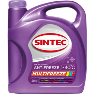 Антифриз Sintec Multi Freeze -40°C 5 кг Фіолетовий (800534) рейтинг