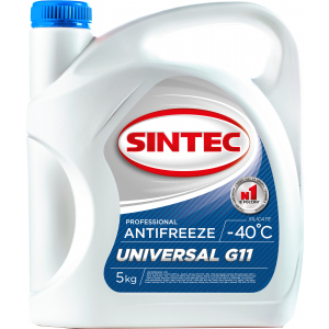 Антифриз Sintec Universal -40°C G-11 5 кг Синій (800522) в Хмельницькому