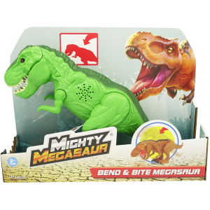 Інтерактивна іграшка Mighty Megasaur Могучий Мегазавр T-Rex гарчить і кусає 30 см (4894166800866-2) краща модель в Хмельницькому