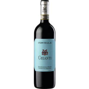 Вино Fontella Chianti червоне сухе 0.75 л 12.0% (8003545000421) краща модель в Хмельницькому