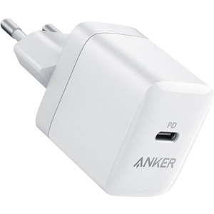 Зарядний пристрій Anker PowerPort III 20W USB-C White (A2631G21) краща модель в Хмельницькому