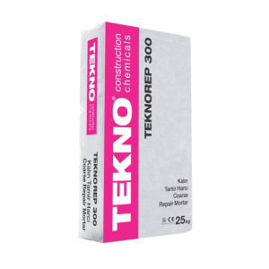 Ремонтная смесь Tekno Teknorep 300 для вертикальных и горизонтальных поверхностей 25 кг. лучшая модель в Хмельницком