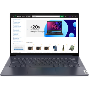 Ноутбук Lenovo Yoga Slim 7 14ITL05 (82A300KXRA) Slate Grey лучшая модель в Хмельницком