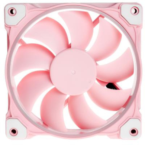 Вентилятор ID-Cooling ZF-12025-Piglet Pink, 120x120x25мм, 4-pin PWM, рожевий краща модель в Хмельницькому