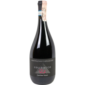 Вино Colle Secco Montepulciano D`abruzzo Rubi DOP 2015 червоне сухе 0.75 л 13.5% (8002001047086) надійний