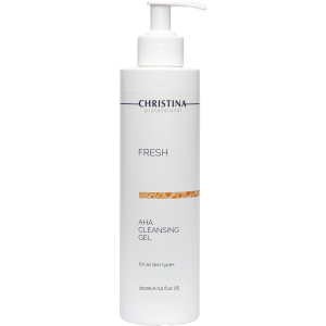 Мило з альфагідроксильними кислотами Christina Fresh AHA Cleansing Gel 300 мл (7290100360224)