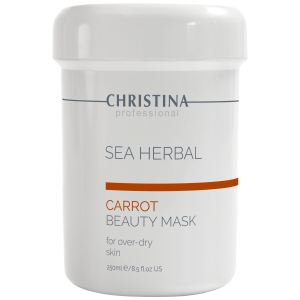 Морковная маска красоты Christina Sea Herbal Beauty Mask Carrot 250 мл (7290100360781) лучшая модель в Хмельницком