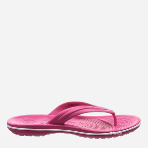 купить Вьетнамки Crocs Jibbitz Crocband Flip 11033-6NR-M7/W9 39-40 24.6 см Розовые (191448105331)