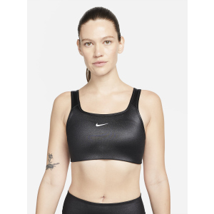 Спортивный топ Nike W Nk Df Swsh Shine Bra DD1438-010 XS Черный (195243395607) в Хмельницком