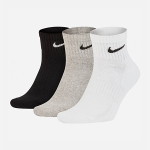 купити Набір шкарпеток Nike U Nk Everyday Cush Ankle 3pr SX7667-901 34-38 (S) 3 пари (888407236396)