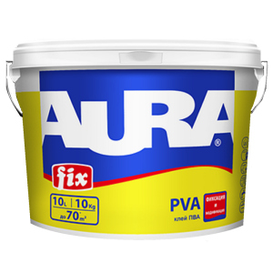 Клей AURA FIX PVA контактный 10кг лучшая модель в Хмельницком