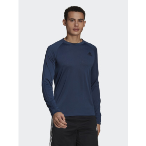 Спортивний лонгслів Adidas M SML LS T GM2155 Crenav/Black (4064044985613) в Хмельницькому