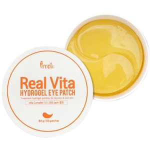 Гидрогелевые патчи для глаз Prreti Real Vita Hydrogel Eye Patch с витамином С 60 шт (8809541199240) лучшая модель в Хмельницком